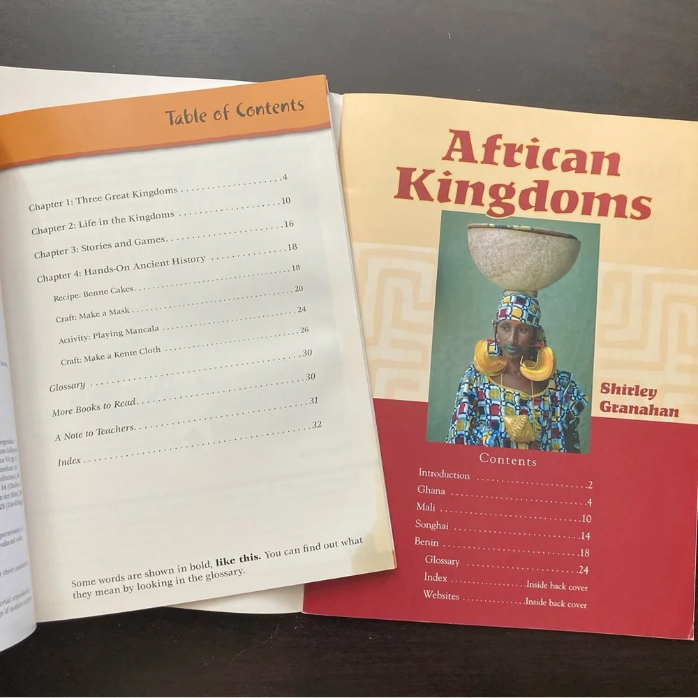 ☀️ 2 African kingdom books